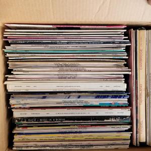 Photo of Big box o' records. Perfect condition