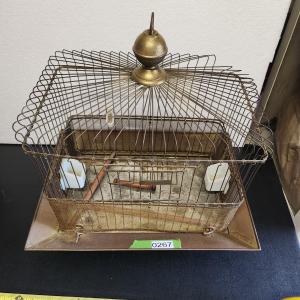 Photo of Vintage Hendryx New Haven Conn. Bird Cage 17"x12"