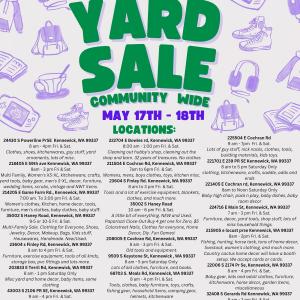 Photo of Huge community wide yard sale weekend
