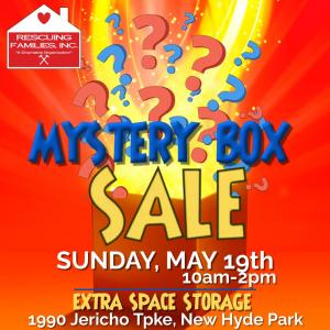 Photo of RESCUING FAMILIES MYSTERY BOX SALE(RAIN OR SHINE)