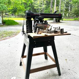 Photo of Craftsman 2.75 HP Radial Arm Saw with Metal Stand