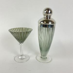 Photo of 755 Handblown Martini Shaker & Glass