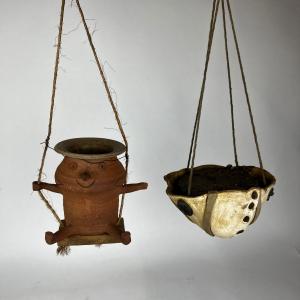 Photo of 696 Handcrafted Signed Hanging Pots