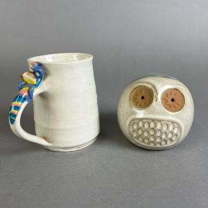 Photo of 685 Handcrafted Lizard Mug & Japanese Pottery Decor