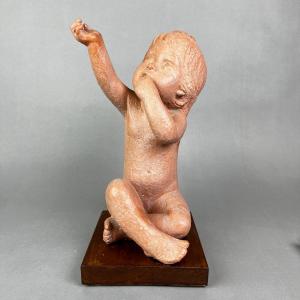 Photo of 649 Vintage Austin Productions Baby Sculpture