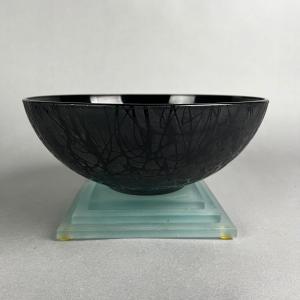 Photo of 643 J. Anthony Atkins Art Glass Bowl Decor