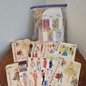 Photo of Vintage Doll Clothing Patterns for Barbie