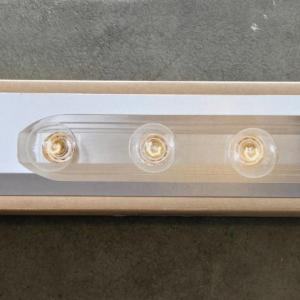 Photo of New in the Box Brushed Nickel Finish 4 Light Vanity Fixture