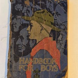 Photo of Vintage Boy Scout Handbook