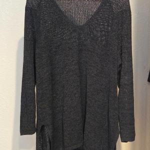 Photo of Eileen Fisher Black Knit Top