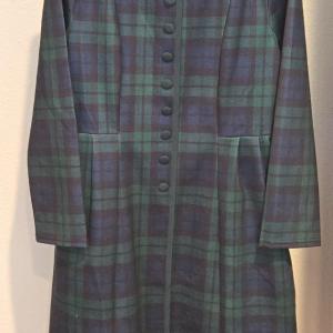 Photo of Blue & Green Scottish Plaid Dress