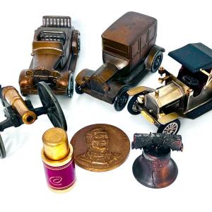 Photo of Copper and Metal Miniatures Assortment - Cars and More