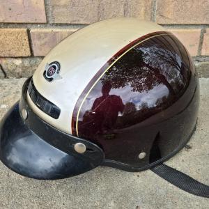 Photo of Harley Davidson Helmet- Pearl & Burgundy