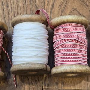 Photo of Ribbon, Trim and Baker's Twine on 4" Wood Spools