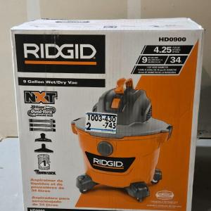Photo of New in the Box RIGID 9 Gallon Wet Dry Vac