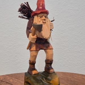 Photo of Wood Handcarved & Painted Woodsman