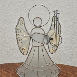 Photo of Glass Angel Candleholder
