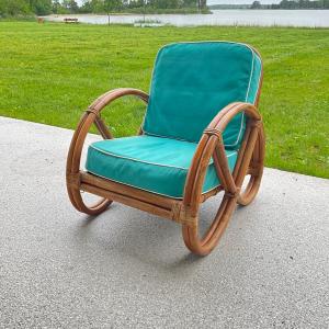 Photo of 809 Mid Century Rattan Pretzel Chair