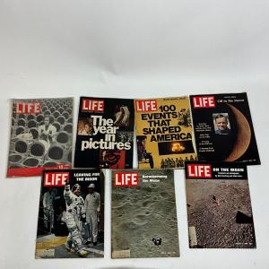 Photo of 822 Vintage LIFE Magazine Lot of 7 Issues