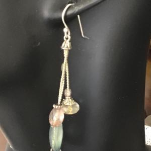 Photo of Crystal dangle earrings