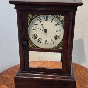 Photo of Vintage Atken Clock Co. Kitchen Mantel Clock