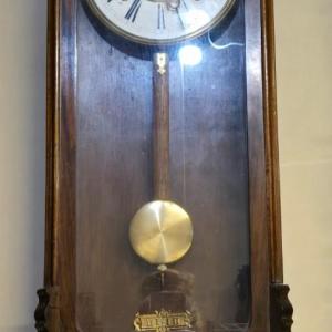 Photo of Antique GUSTAV BECKER WALL CLOCK