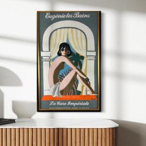 Photo of 616 Original Vintage 1988 French Travel Poster