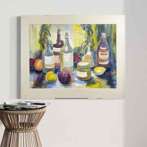 Photo of 626 Still Life Watercolor by Mary Jo Schuster