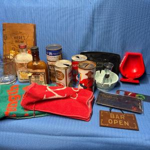 Photo of Vintage Bar Items Lot