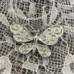 Photo of Marked Gerrys butterfly silver tone pin