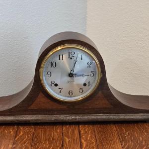 Photo of Antique Sessions Dulciana Tambor Shape Mantel Clock