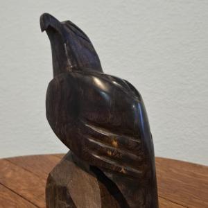 Photo of Carved Ironwood Bird Made by the Seri Indians in Western Mexico