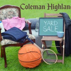 Photo of Coleman Highlands Neighborhood Sale