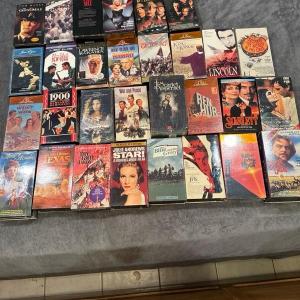 Photo of Lot of 30 VHS MOVIE ALL ARE DUAL 2 or more per movie some sealed all excellent