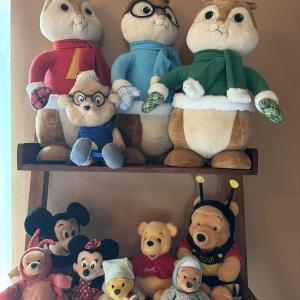 Photo of Disney Chipmunks Stuffy Lot