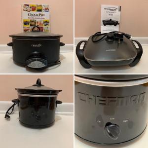 Photo of LOT 156 D: Crock-Pot Type SC54 Slow Cooker, Recipe Collection Cook Book, Brentwo