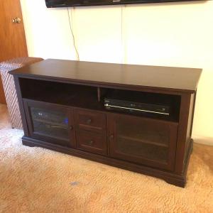 Photo of LOT 214U: TV Stand / Console Table (Contents NOT included)