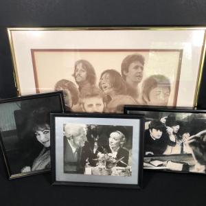 Photo of LOT 202D: Chaplan Beatles Print & Vintage Photographs: Elizabeth Tayler, Beatles