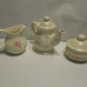 Photo of Tea Rose Pfalzgraff Tea Set