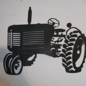 Photo of Metal Tractor Wall Decor