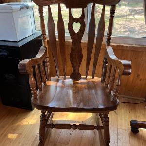 Photo of Solid Wood Rocking Chair (First Floor)
