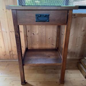 Photo of Small Side Table w/ Drawer (First Floor)