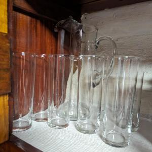 Photo of Glass Pitcher With 6 Glasses