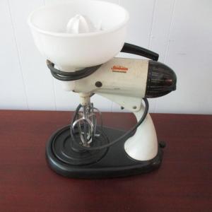Photo of Vintage Sunbeam Mixmaster with Juicer Attachment
