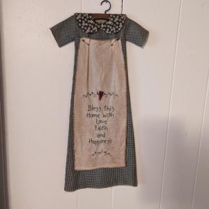 Photo of Bless This Home Sundress Apron Wall Decor