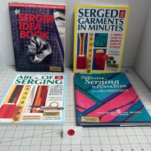 Photo of The New Creative Serging Illustrated, Abcs Of Serging, Serged Garments In Minute