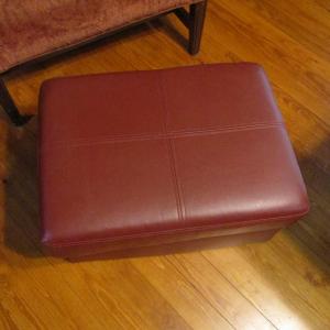 Photo of Leather Foot Stool