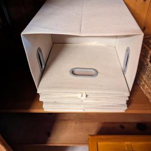 Photo of 5 Collapsible Storage Bins
