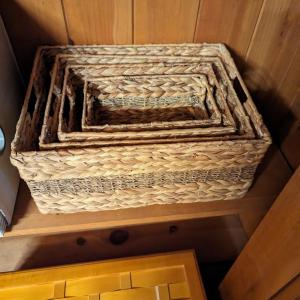 Photo of Nesting Wicker Baskets
