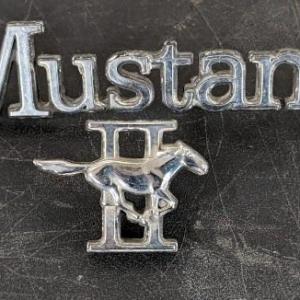 Photo of Mustang II Emblems